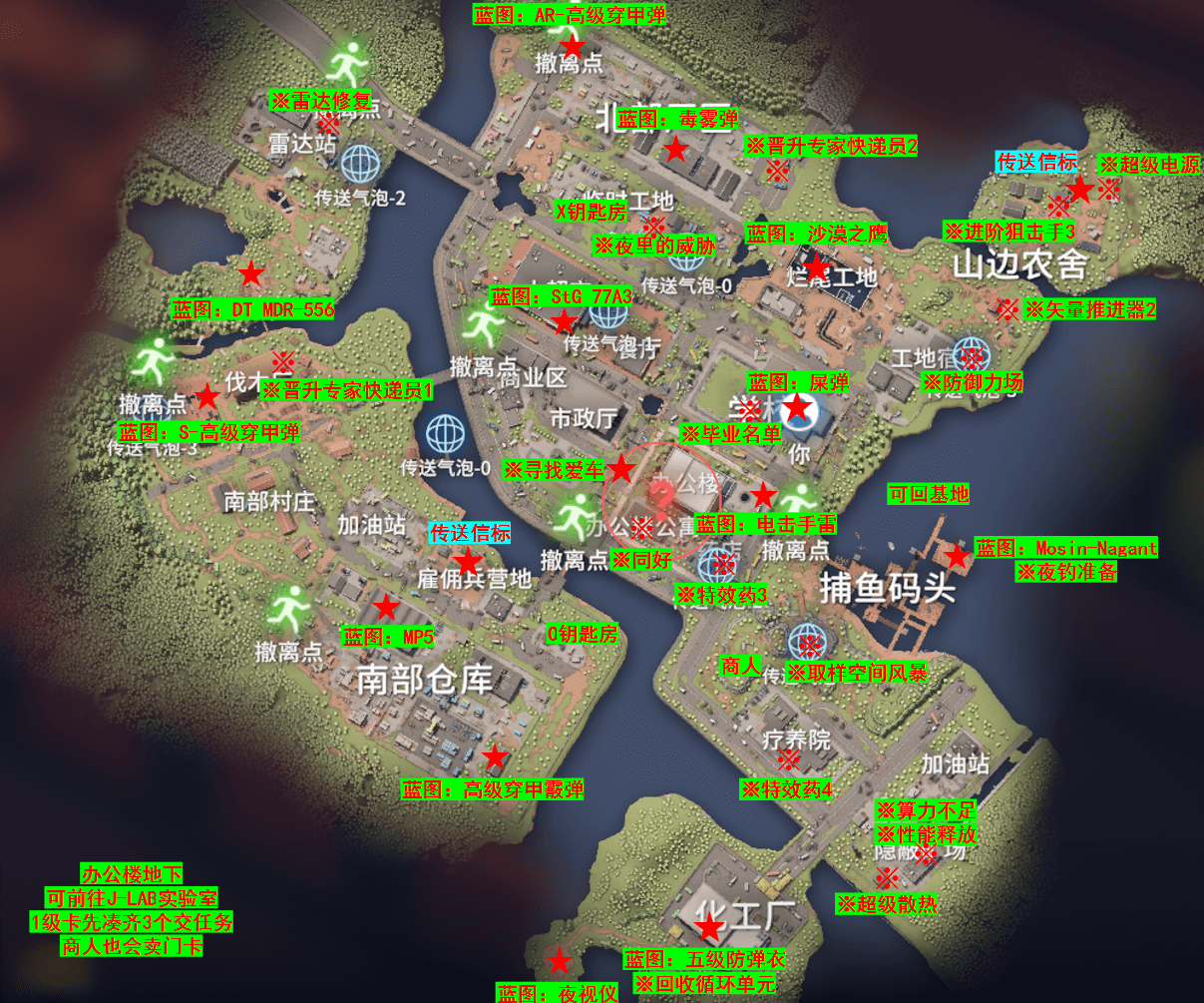 Farm Town Map 1