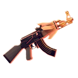 Flaming AK-47