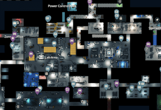 J-Lab Laboratory map