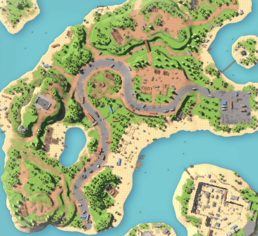 Island Challenge map
